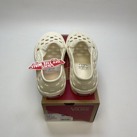 NEW W/ Box Vans Slip-On Mule TRK  Water Shoes Marshmallow, Wmns Sz 5.5 US Read* - Picture 5 of 13